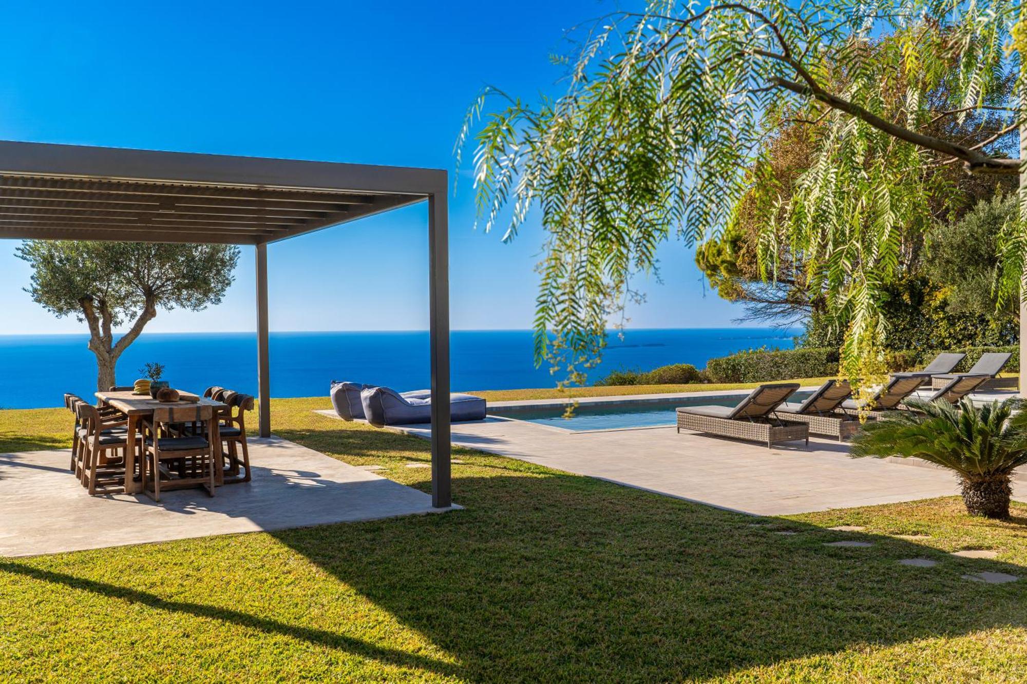 Villa Grande Azzurro Lakíthra Esterno foto