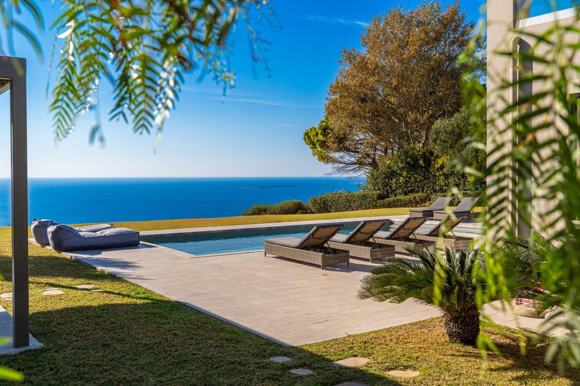 Villa Grande Azzurro Lakíthra Esterno foto