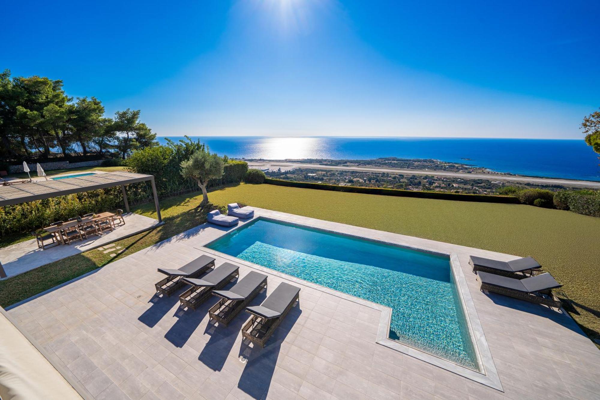 Villa Grande Azzurro Lakíthra Esterno foto