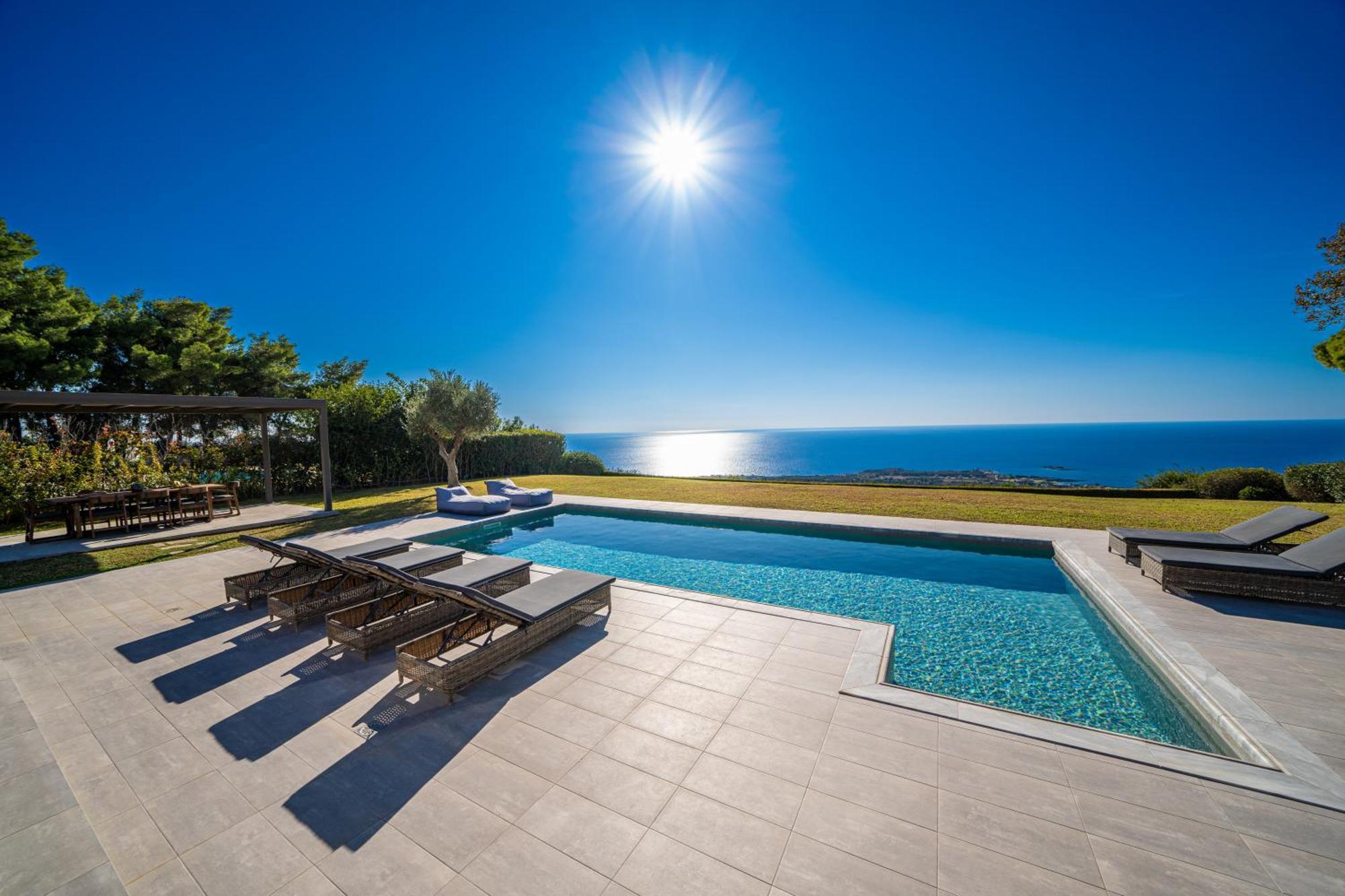 Villa Grande Azzurro Lakíthra Esterno foto