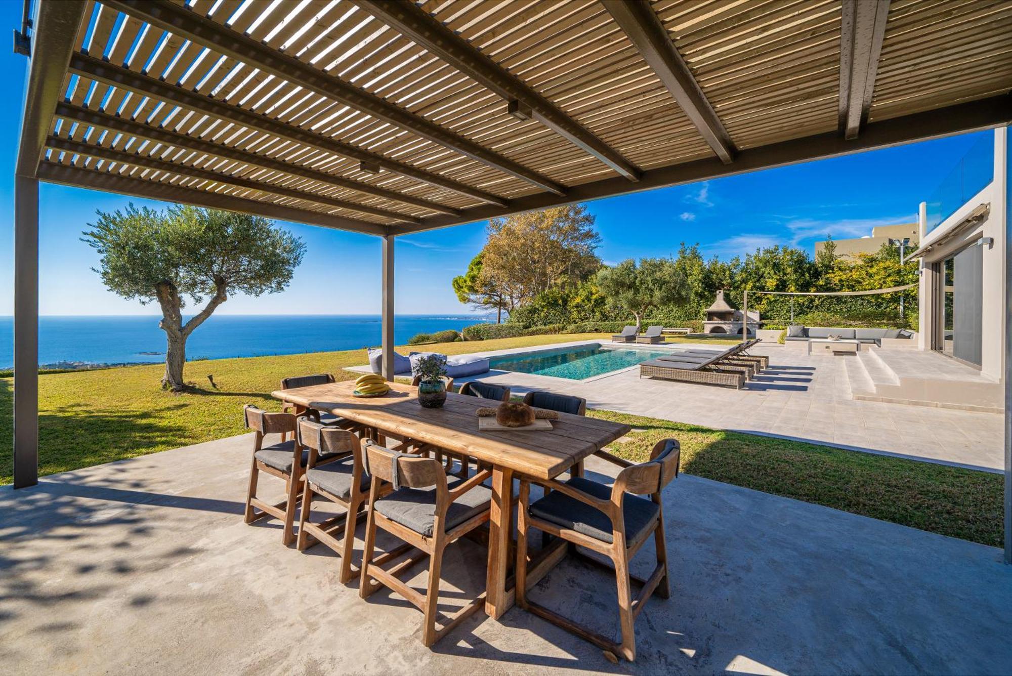 Villa Grande Azzurro Lakíthra Esterno foto